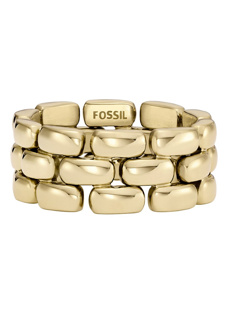 Fossil Dames Arden ring JF04785710 in de kleur Goud