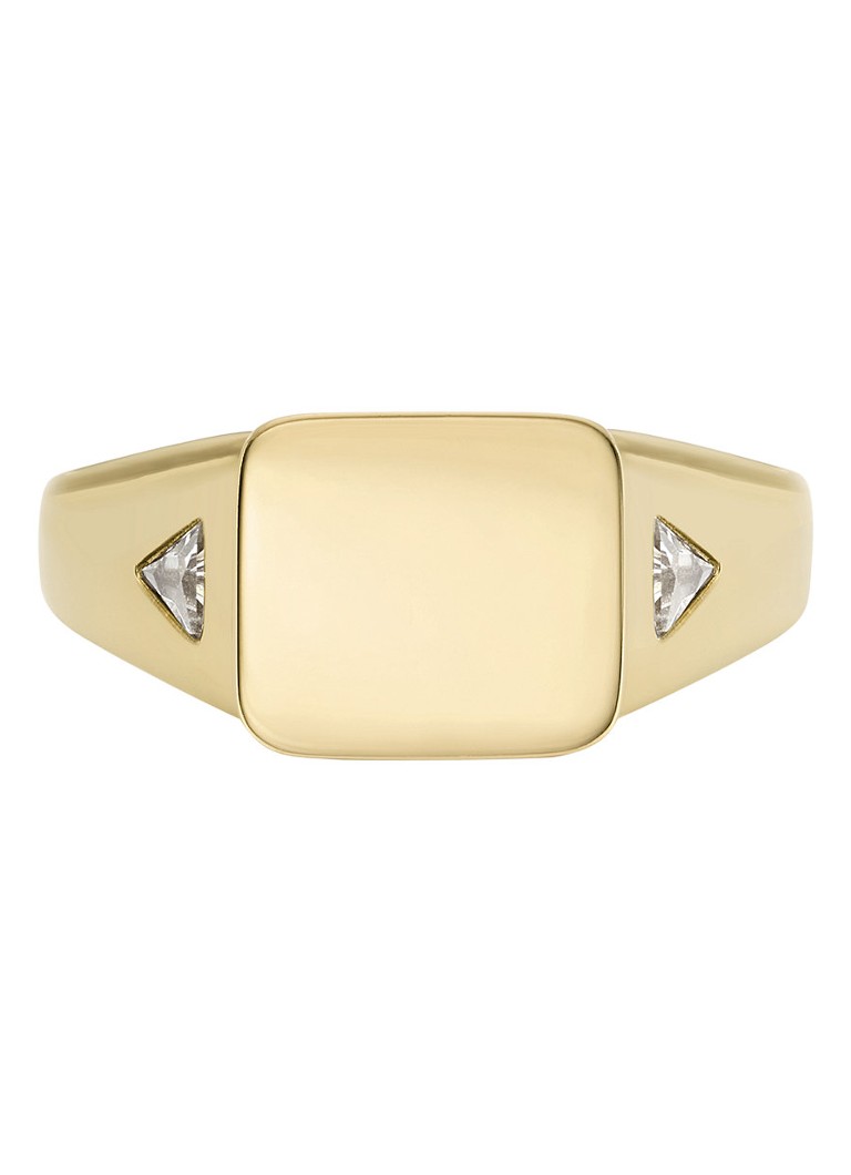 Fossil Dames Ellis ring JF04791710 in de kleur Goud