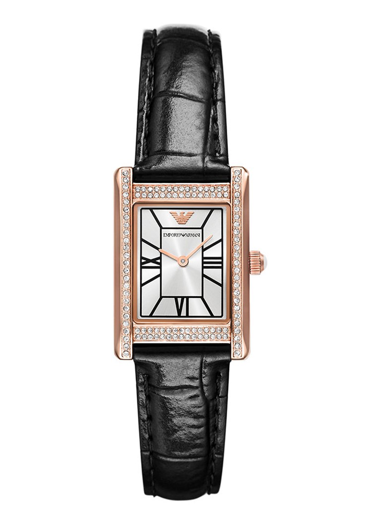 Armani Dames Horloge AR11624 in de kleur Roségoud