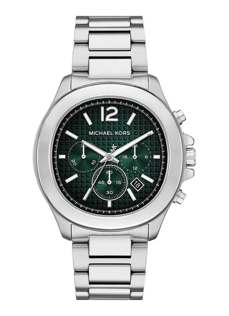 Michael Kors Heren Sage horloge MK9191 in de kleur Zilver