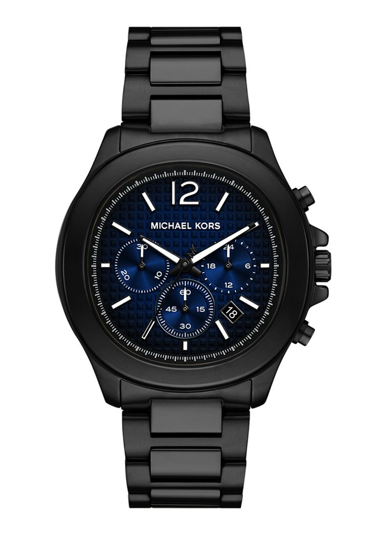 Michael Kors Heren Sage horloge MK9193 in de kleur Zwart