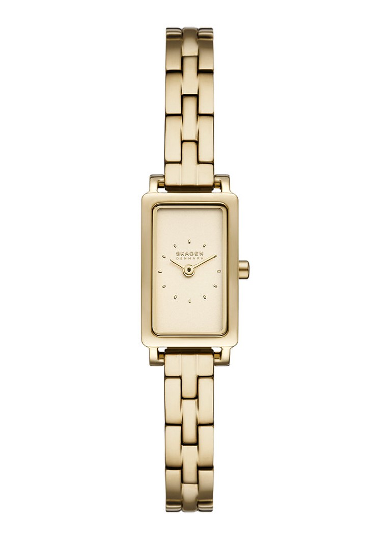 Skagen Dames Hagen Micro horloge SKW3154 in de kleur Goud