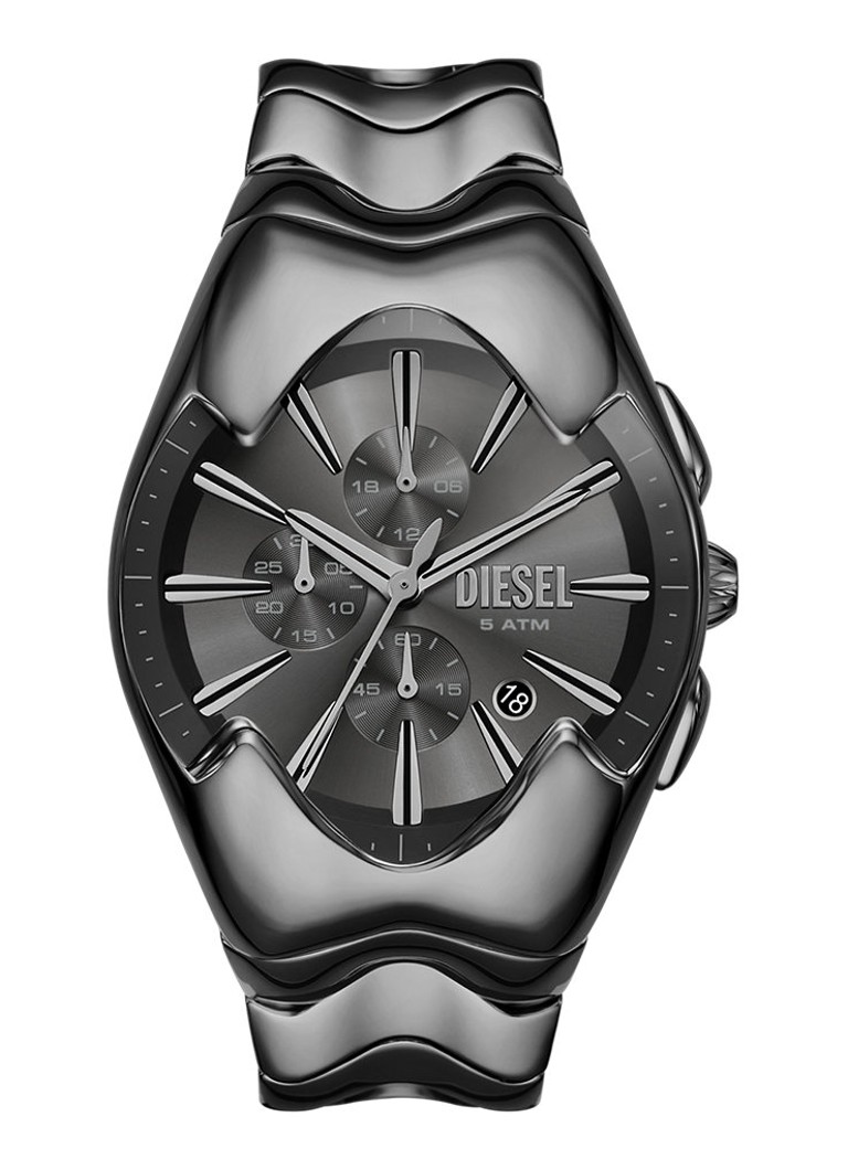 Diesel Heren Mercurial horloge DZ4682 in de kleur Zilver