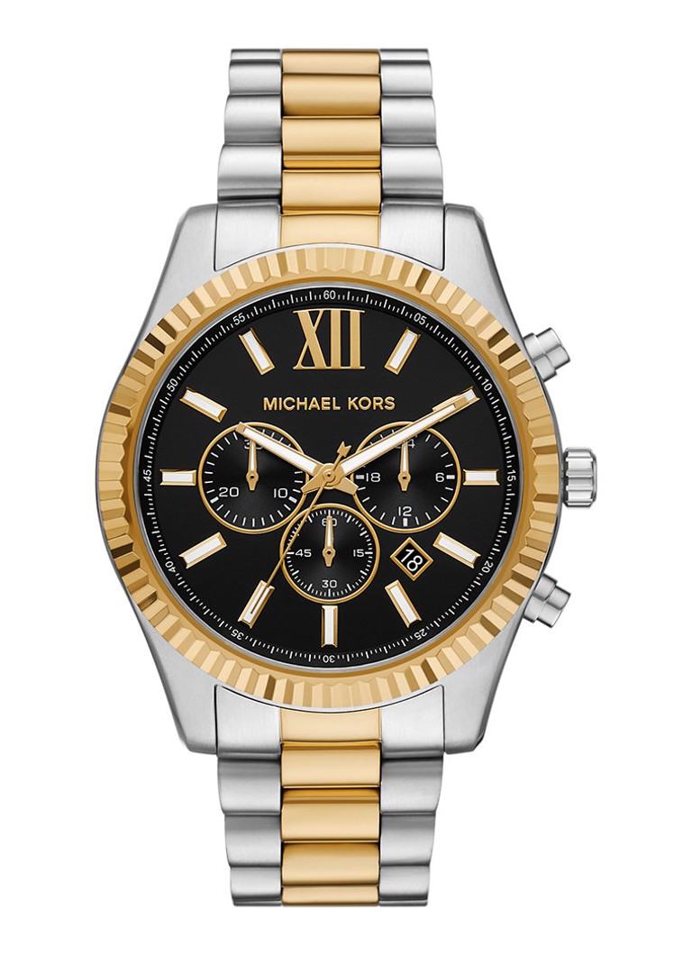 Michael Kors Heren Lexington horloge MK9207 in de kleur Zilver
