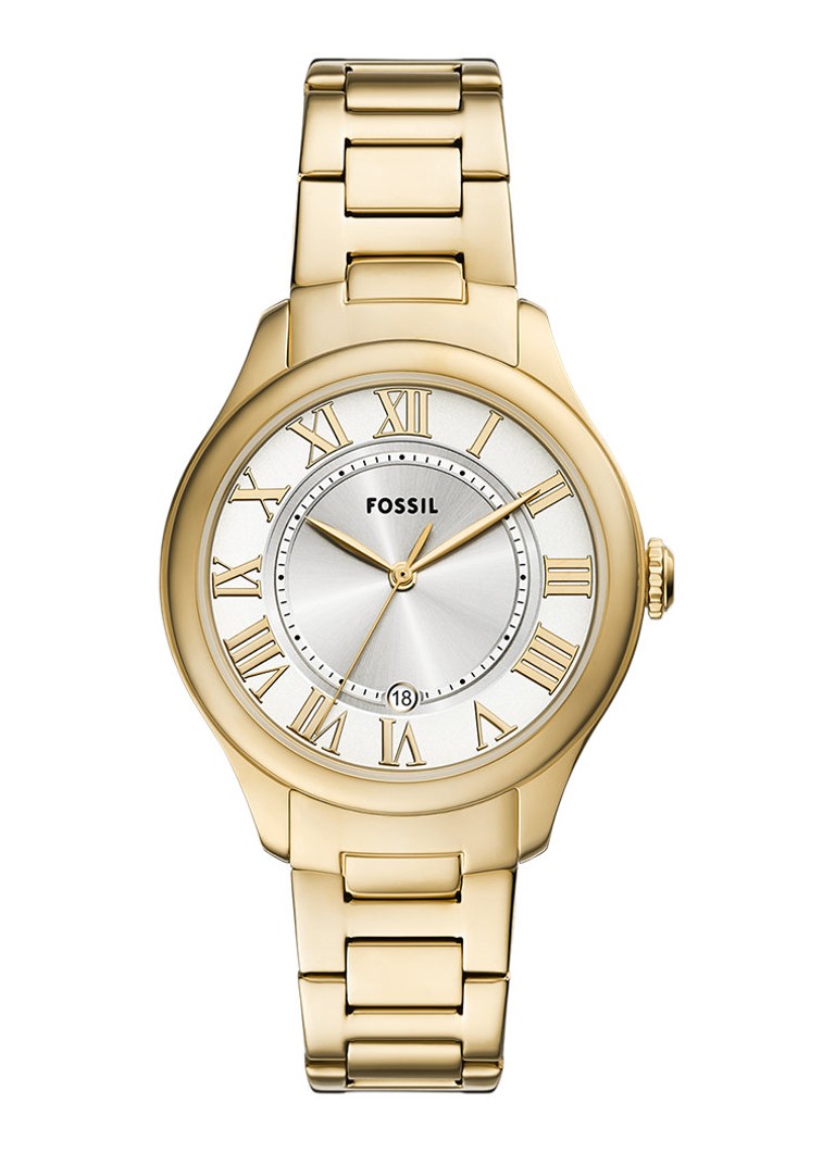 Fossil Dames Gilmore horloge ES5395 in de kleur Goud
