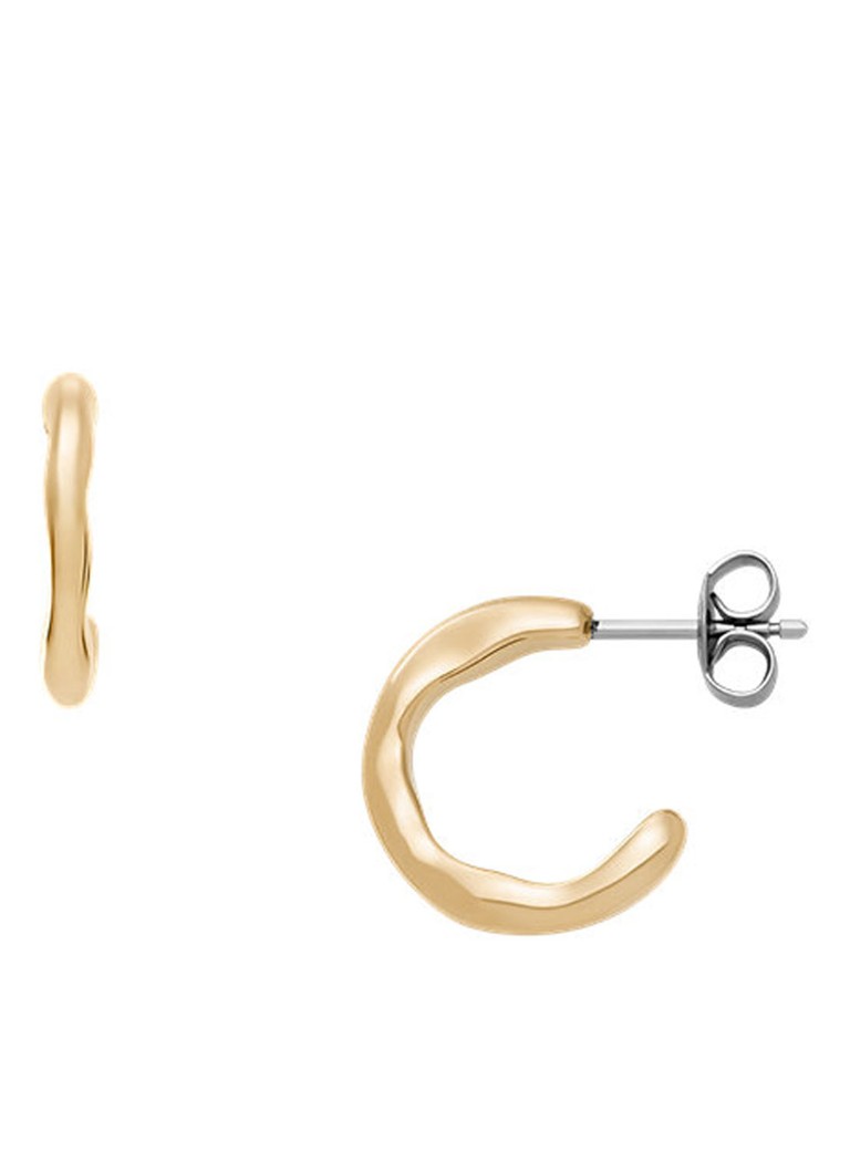 Skagen Dames Oorringen SKJ1868710 in de kleur Goud
