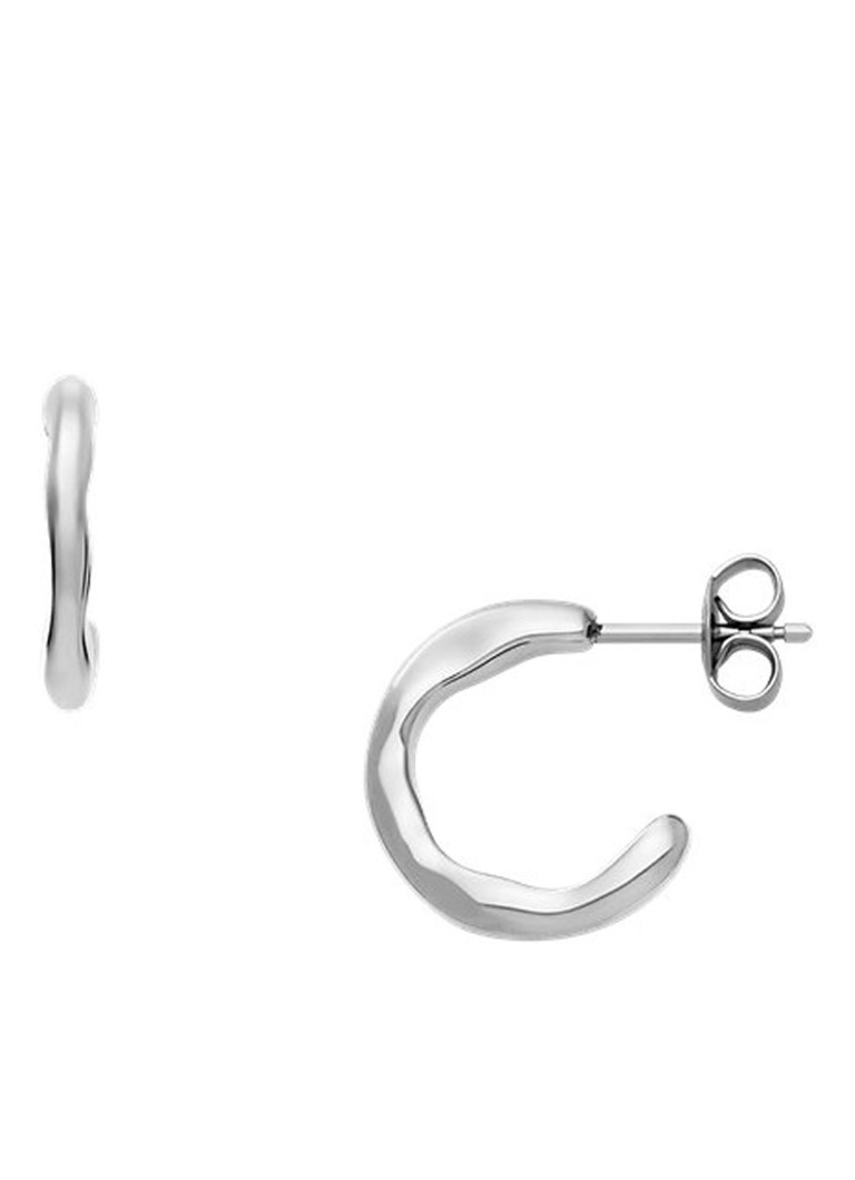 Skagen Dames Oorringen SKJ1869040 in de kleur Zilver
