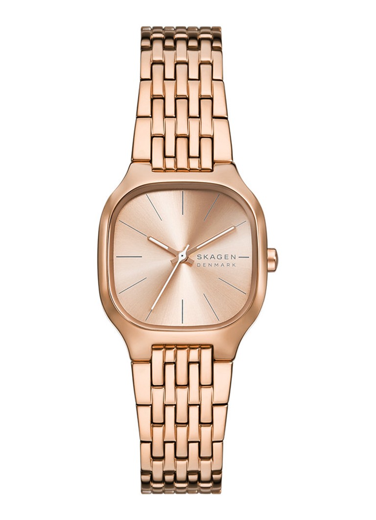 Skagen Dames Mellem Lille horloge SKW3166 in de kleur Roségoud