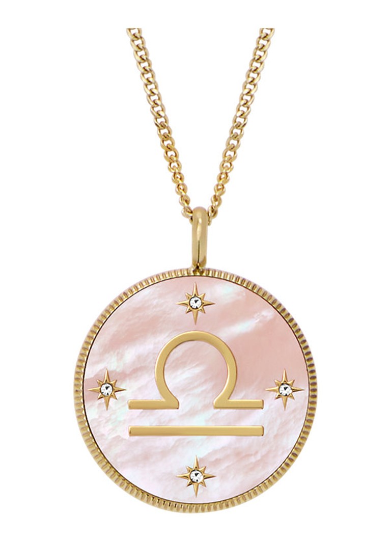 Fossil Dames Ketting met hanger JF04844710 in de kleur Goud