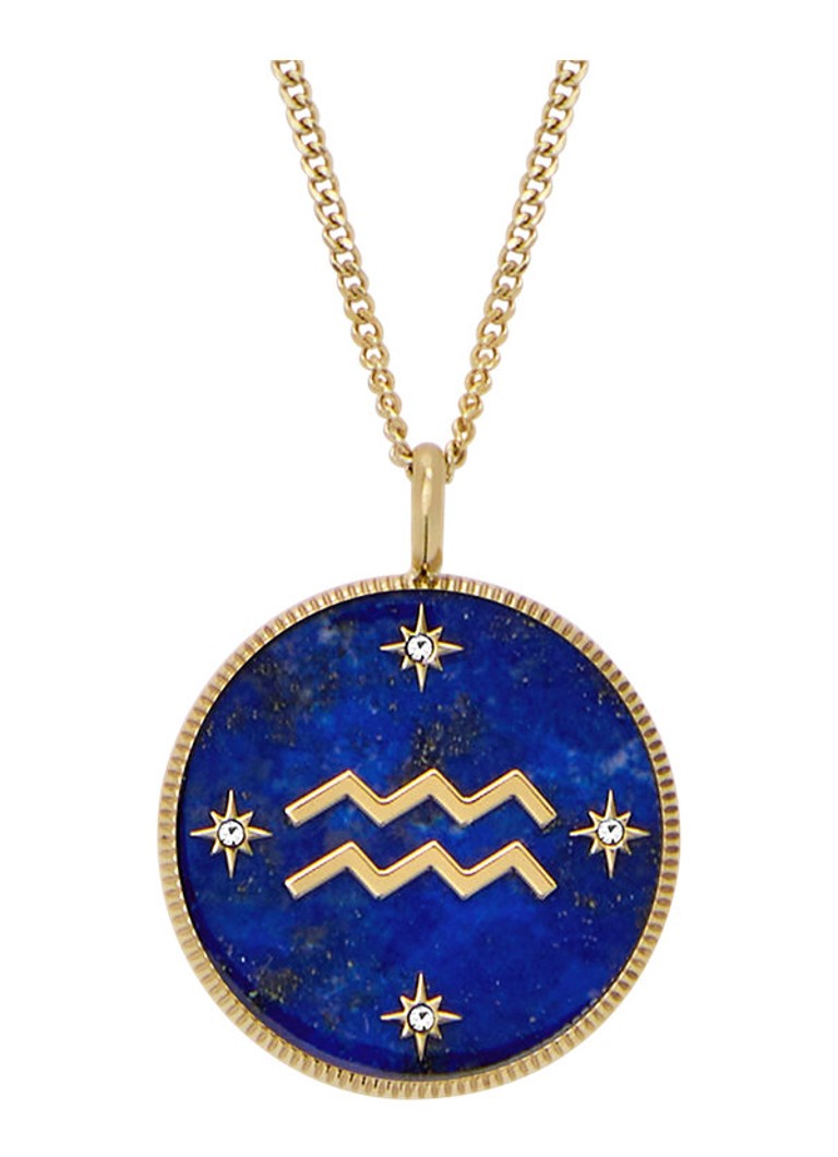 Fossil Dames Ketting met hanger JF04849710 in de kleur Goud
