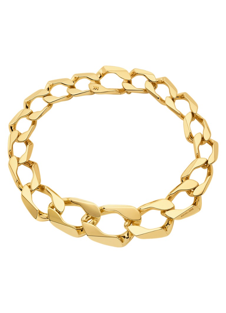 Michael Kors Dames Premium ketting verguld MKJ8456710 in de kleur Goud