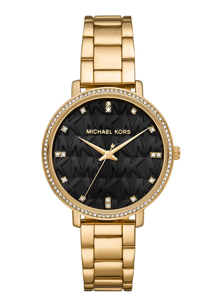 Michael Kors Dames Pyper horloge MK4916 in de kleur Goud