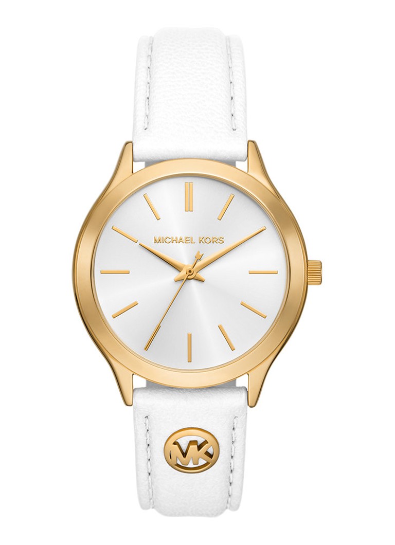 Michael Kors Dames Slim Runway horloge MK7544 in de kleur Goud