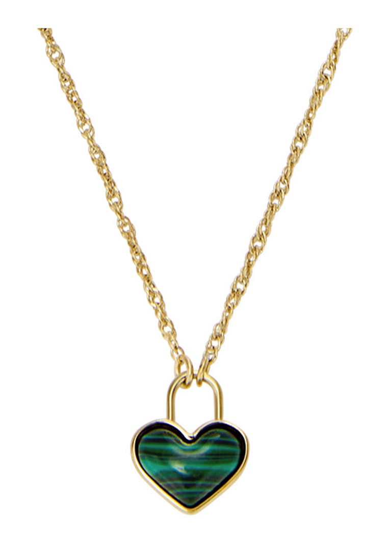 Fossil Dames Jewelry ketting met hanger JF04857710 in de kleur Goud