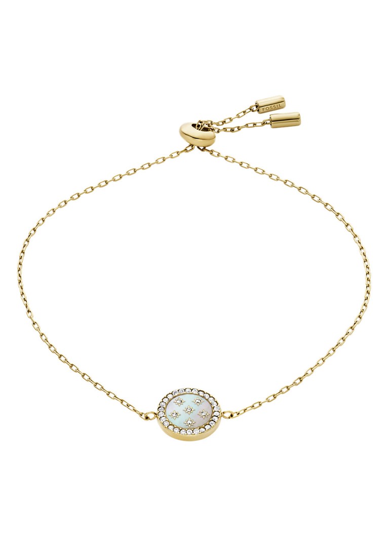 Fossil Dames Jewelry armband JF04866710 in de kleur Goud