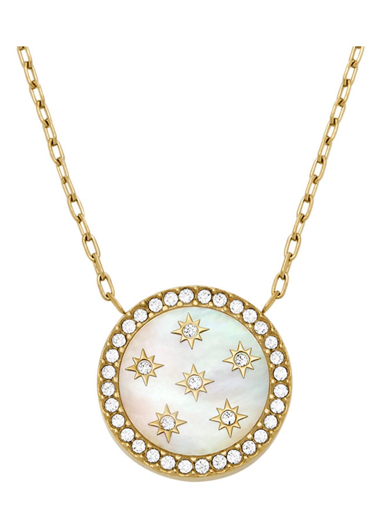 Fossil Dames Jewelry ketting met hanger JF04865710 in de kleur Goud