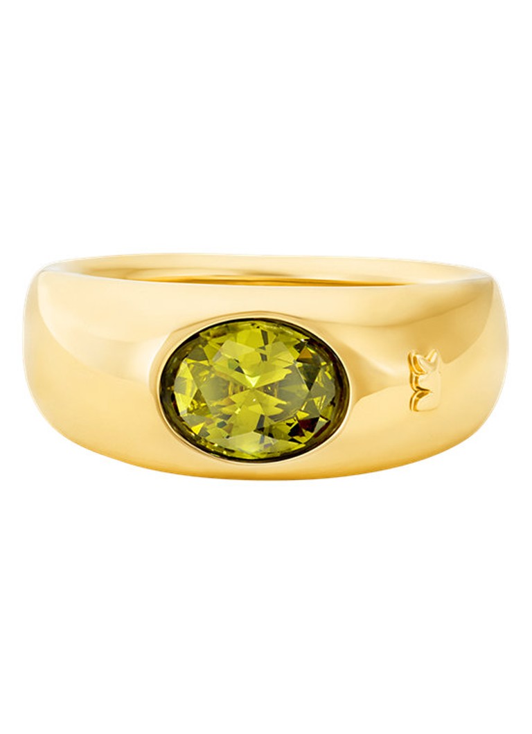 Michael Kors Dames Premium ring verguld MKJ8483710 in de kleur Goud