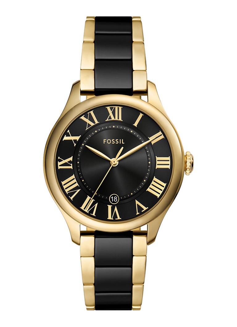 Fossil Dames Gilmore horloge CE1132 in de kleur Goud
