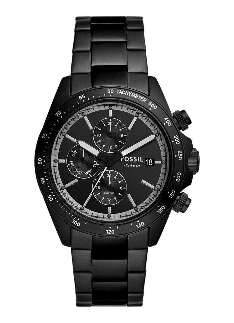Fossil Heren Autocross horloge FS6125 in de kleur Zwart