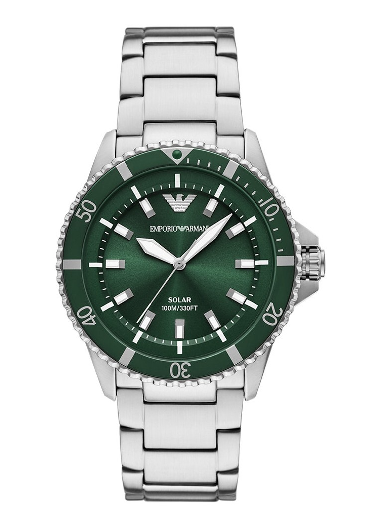 Armani Heren Horloge AR11698 in de kleur Zilver