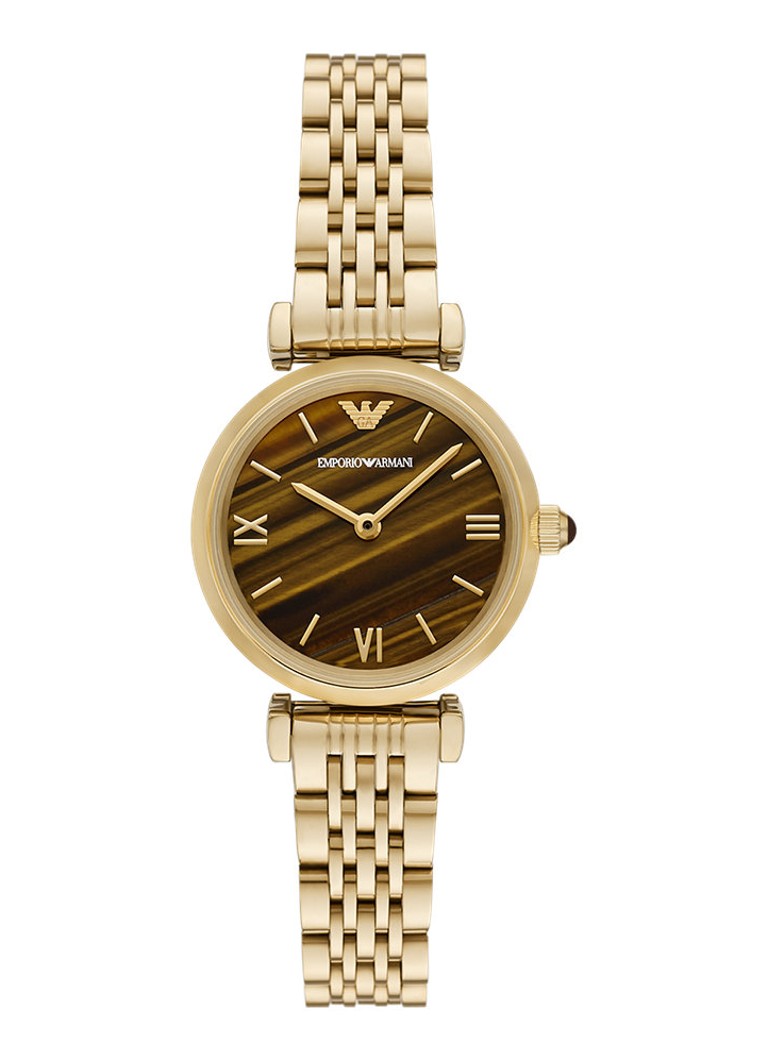 Armani Dames Horloge AR11703 in de kleur Goud
