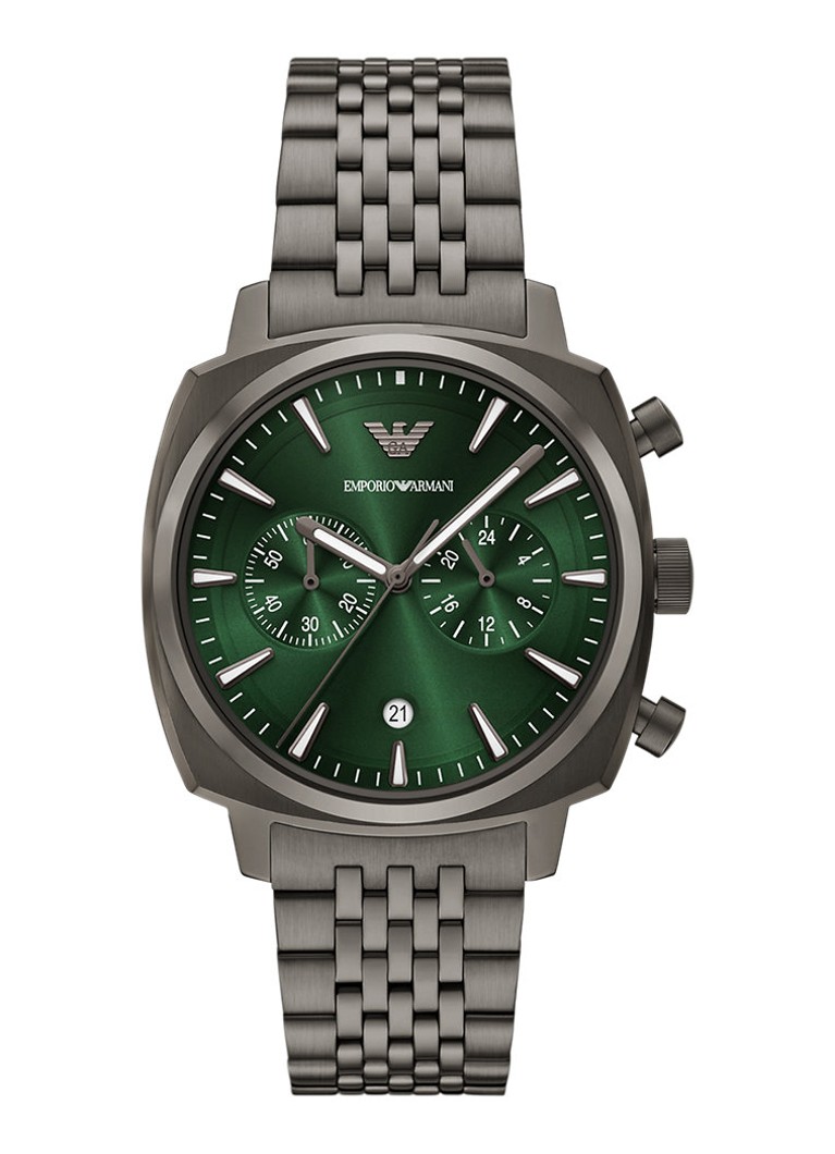 Armani Heren Horloge AR11689 in de kleur Antraciet