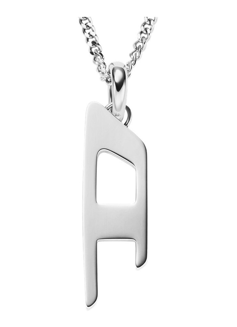 Diesel Dames Ketting DX1625040 in de kleur Zilver