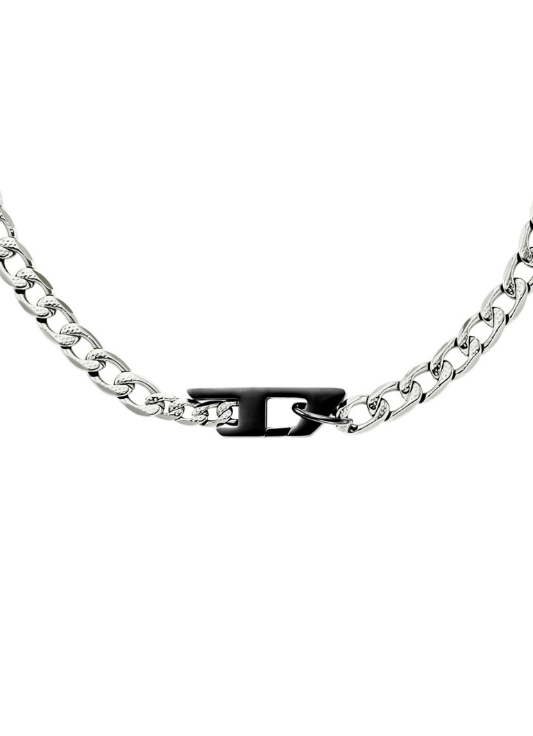 Diesel Dames Ketting DX1636931 in de kleur Zilver