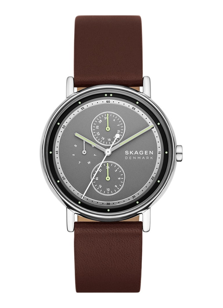 Skagen Heren Signatur horloge SKW6941 in de kleur Zilver