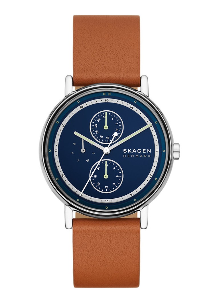 Skagen Heren Signatur horloge SKW6943 in de kleur Zilver