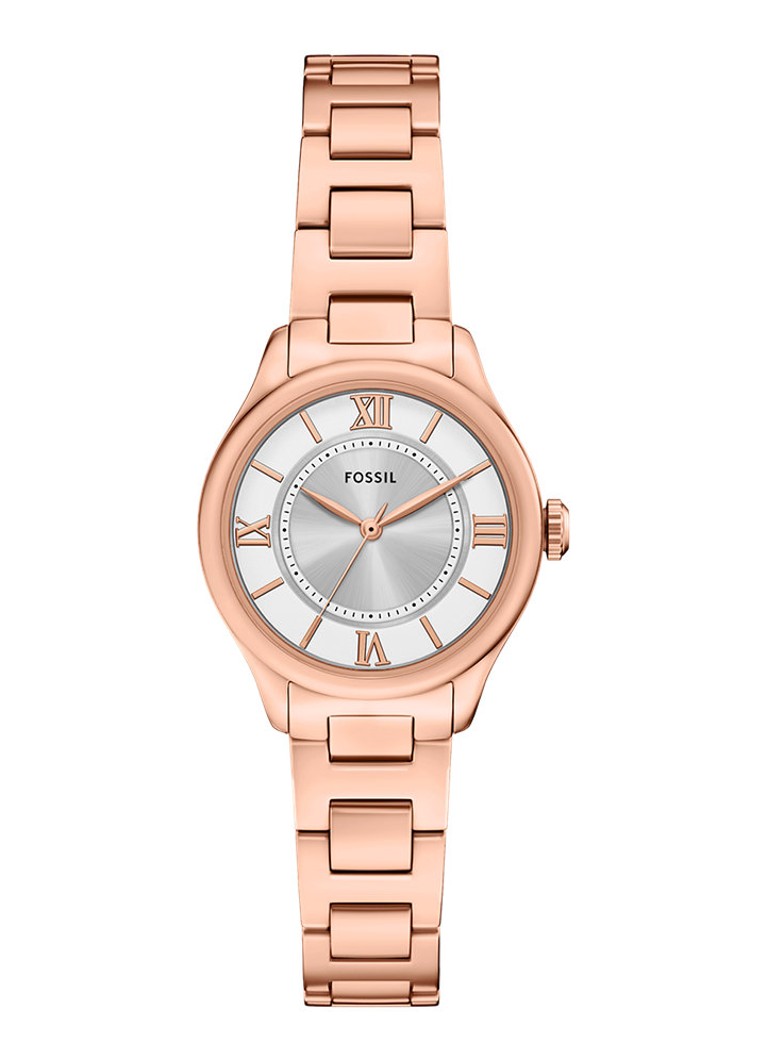 Fossil Dames Gilmore horloge ES5420 in de kleur Roségoud