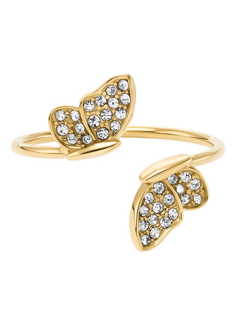 Fossil Dames Sutton ring JF04924710 in de kleur Goud