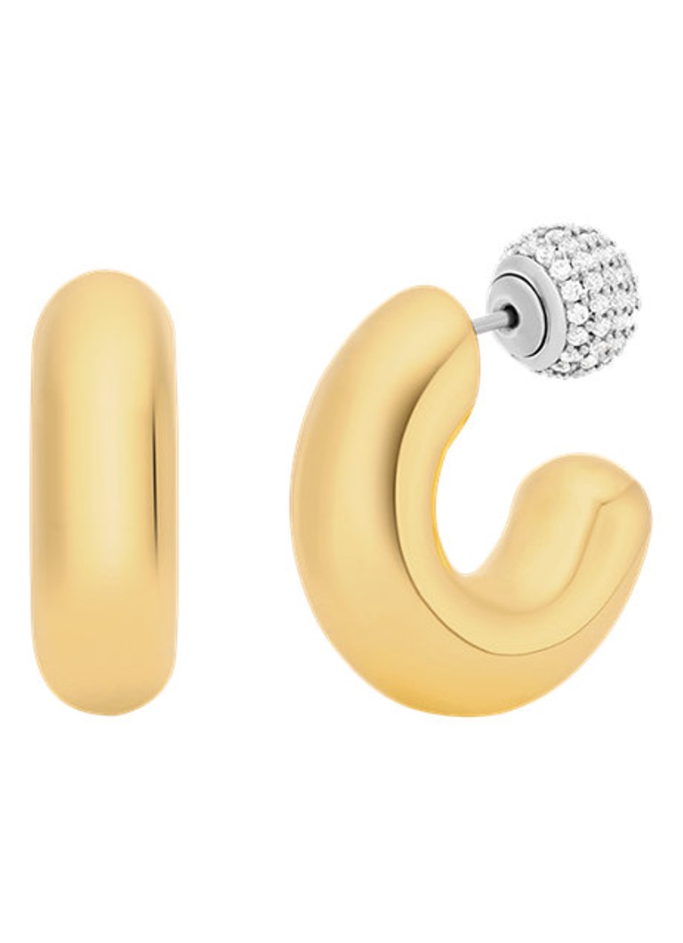 Michael Kors Dames Premium oorringen verguld MKJ8510931 in de kleur Goud