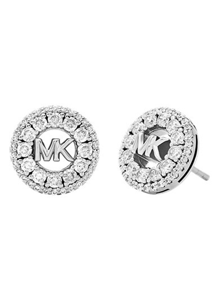 Michael Kors Dames Premium oorknopjes van zilver MKC1827040 in de kleur Zilver