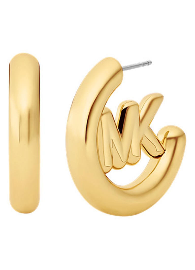Michael Kors Dames Premium oorstekers verguld MKJ8509710 in de kleur Goud