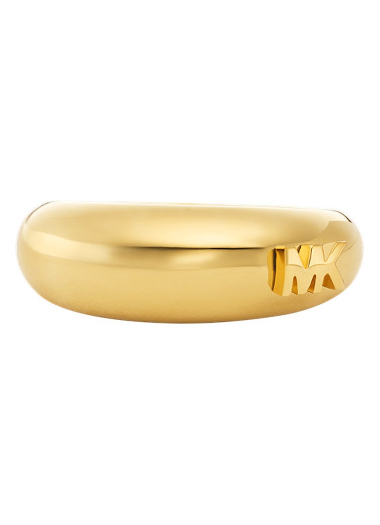 Michael Kors Dames Premium ring verguld MKJ8581710 in de kleur Goud