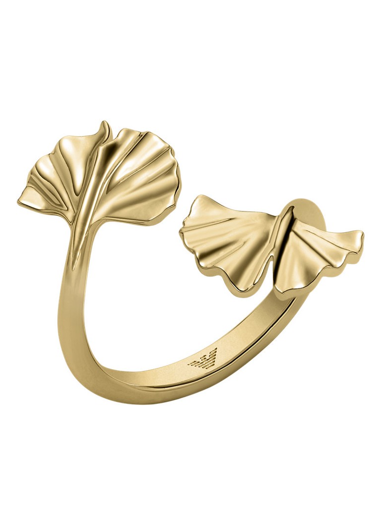 Armani Dames Ring verguld EGS3260710 in de kleur Goud
