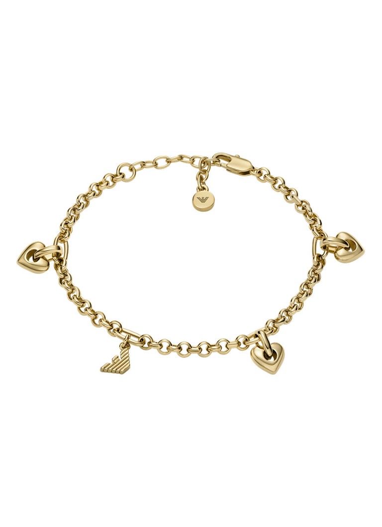 Armani Dames Armband verguld EGS3268710 in de kleur Goud