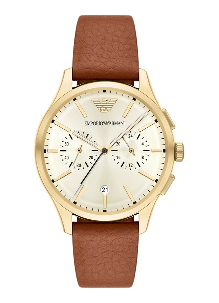 Armani Heren Horloge AR11714 in de kleur Goud