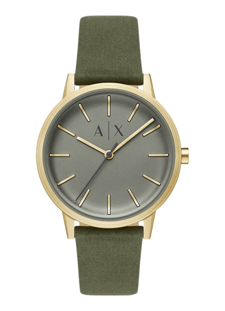Armani Heren Horloge AX2765 in de kleur Goud