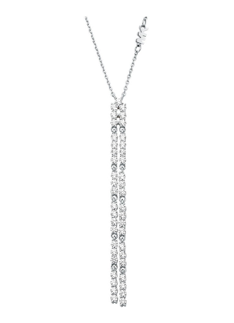 Michael Kors Dames Premium ketting van zilver MKC1811040 in de kleur Zilver