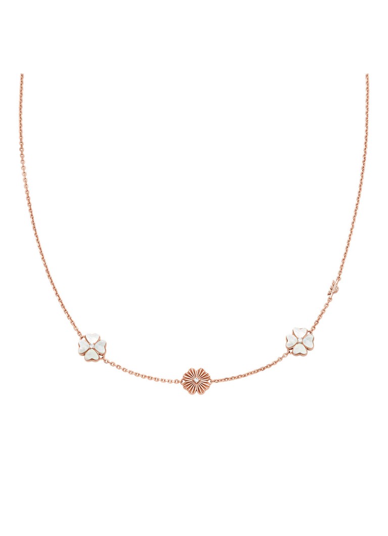 Armani Dames Ketting EG3650221 in de kleur Roségoud