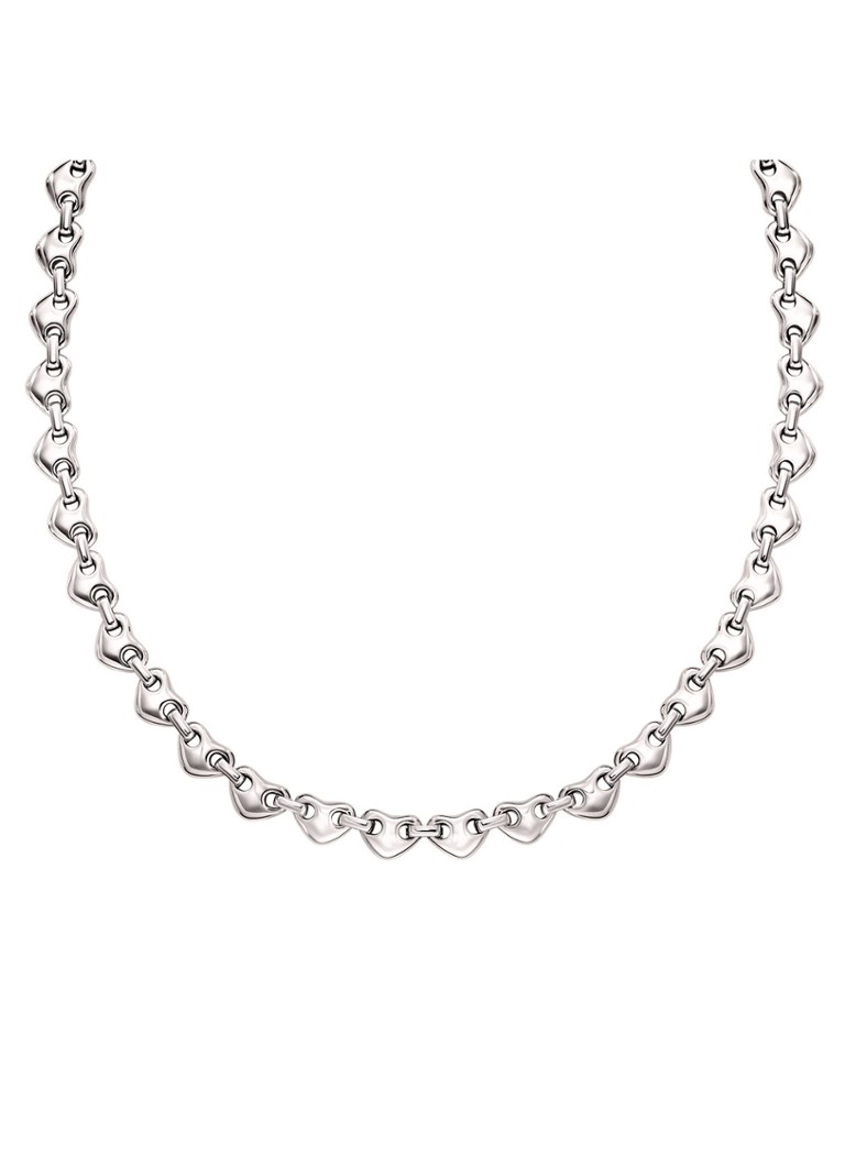 Armani Dames Ketting EGS3334040 in de kleur Zilver