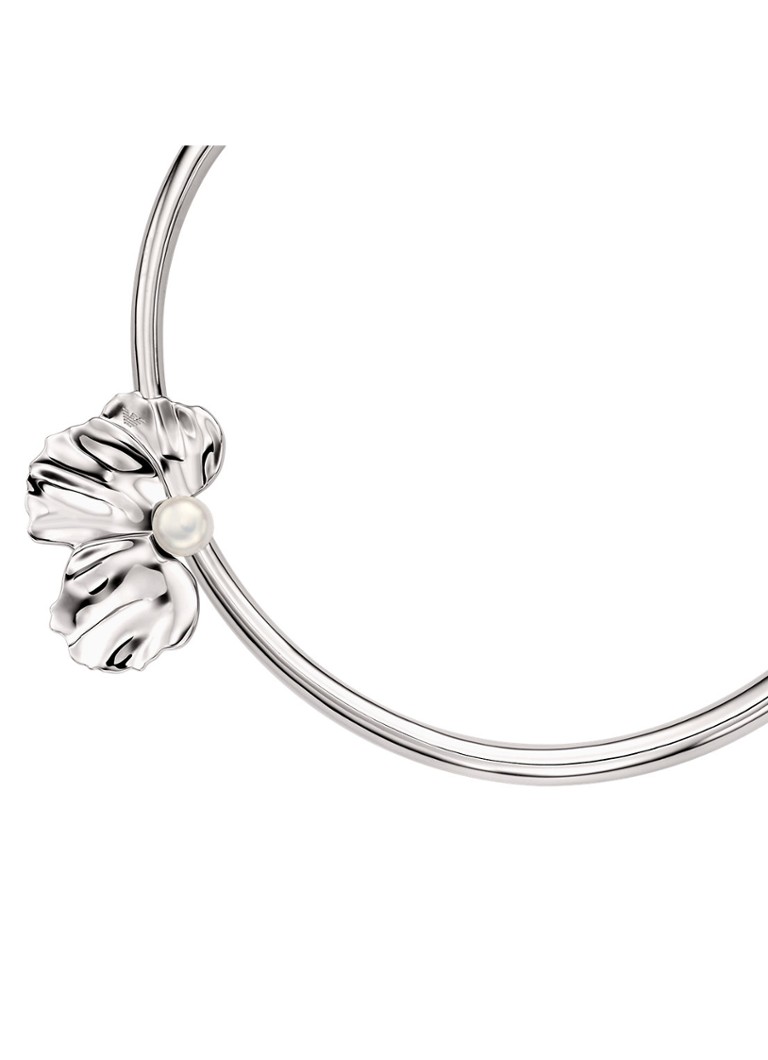 Armani Dames Ketting EGS3343040 in de kleur Zilver