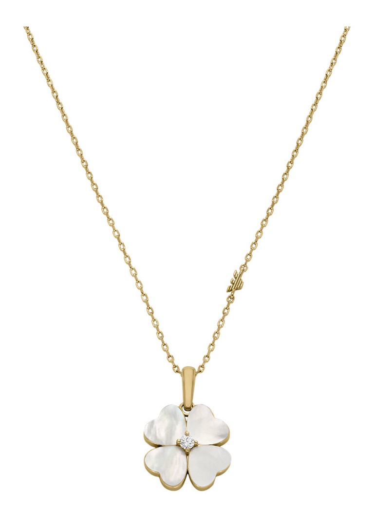 Armani Dames Ketting EGS3347710 in de kleur Goud