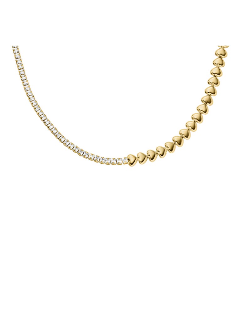 Fossil Dames Sutton ketting JA7302710 in de kleur Goud