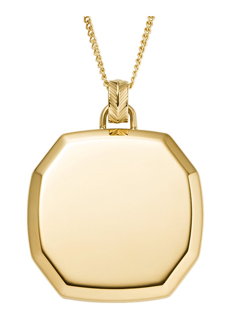 Fossil Dames Harlow ketting JF04961710 in de kleur Goud