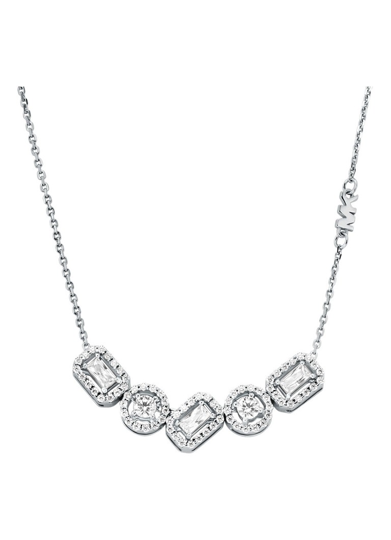 Michael Kors Dames Premium ketting van zilver MKC1840040 in de kleur Zilver
