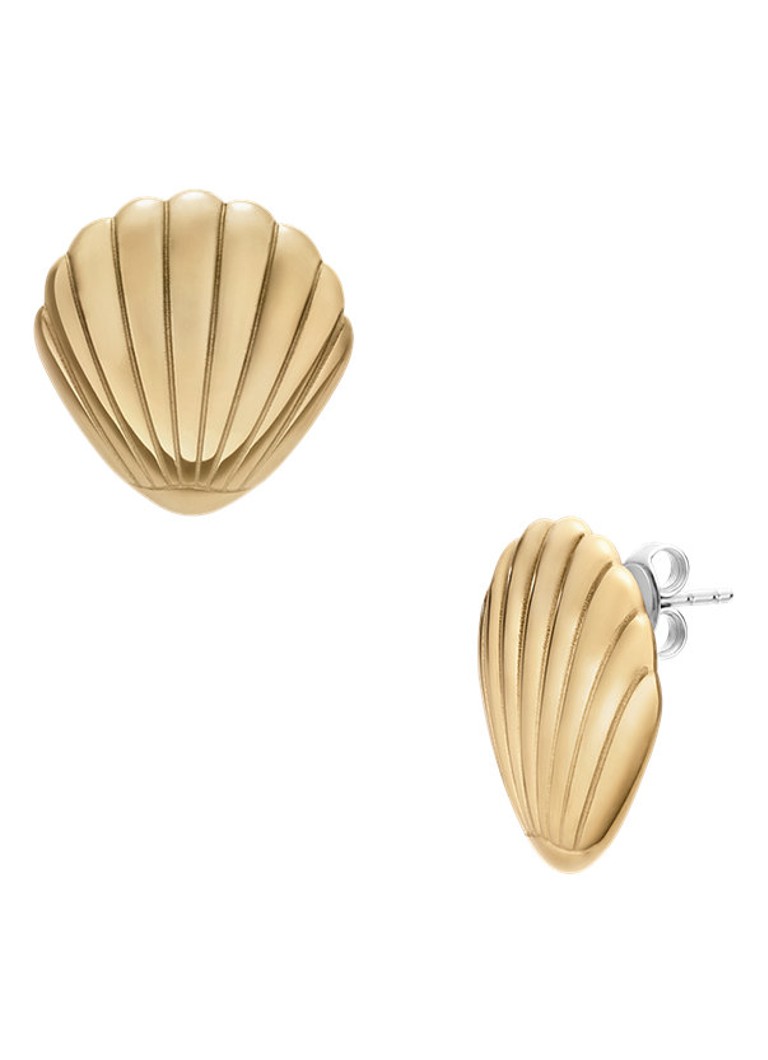 Skagen Dames Moderne Ikon oorstekers SKJ1900710 in de kleur Goud