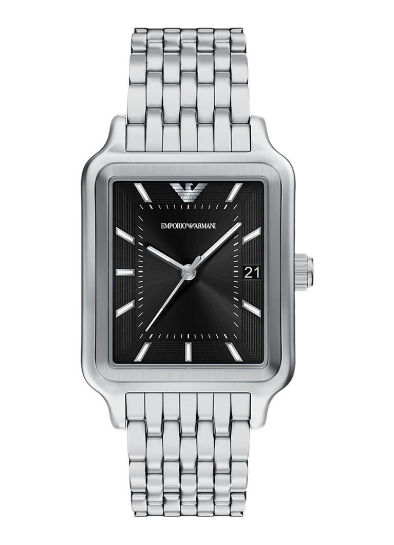 Armani Heren Horloge AR11755 in de kleur Zilver